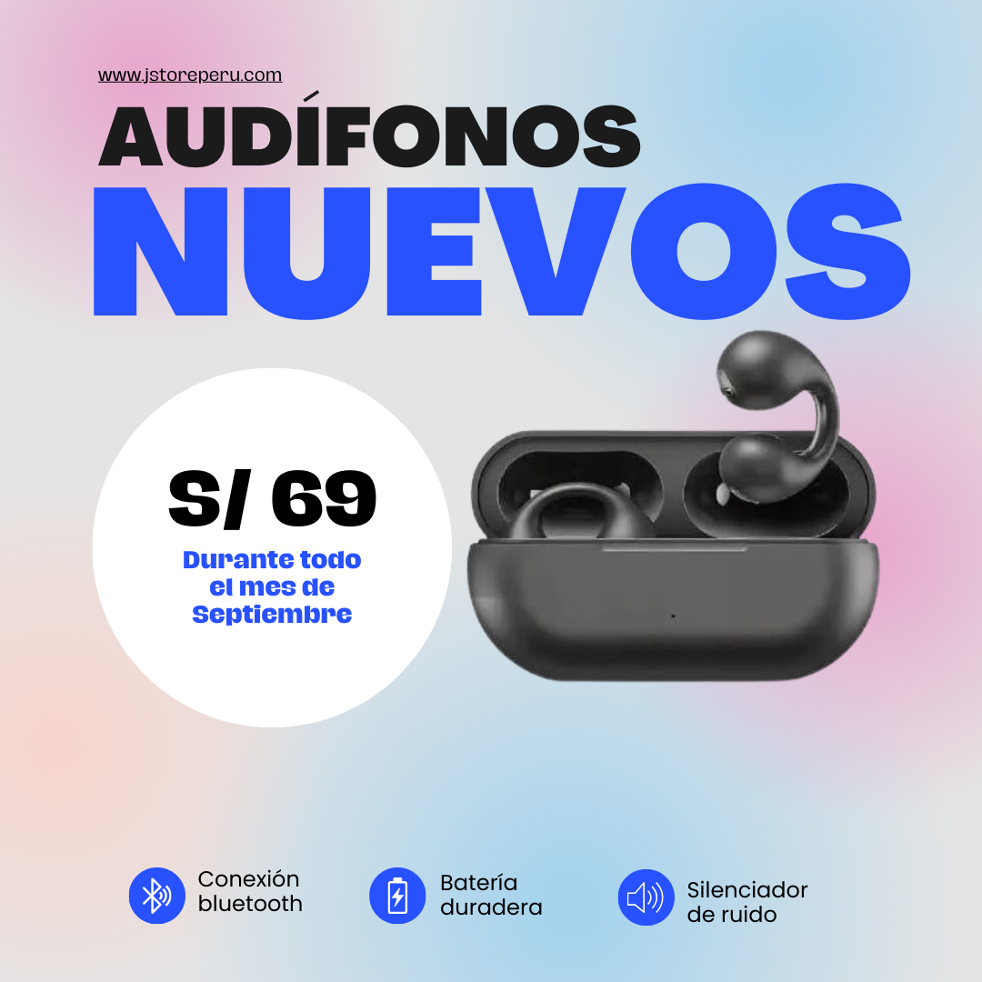 AUDIFONO BLUETOOTH TIPO ARETE
