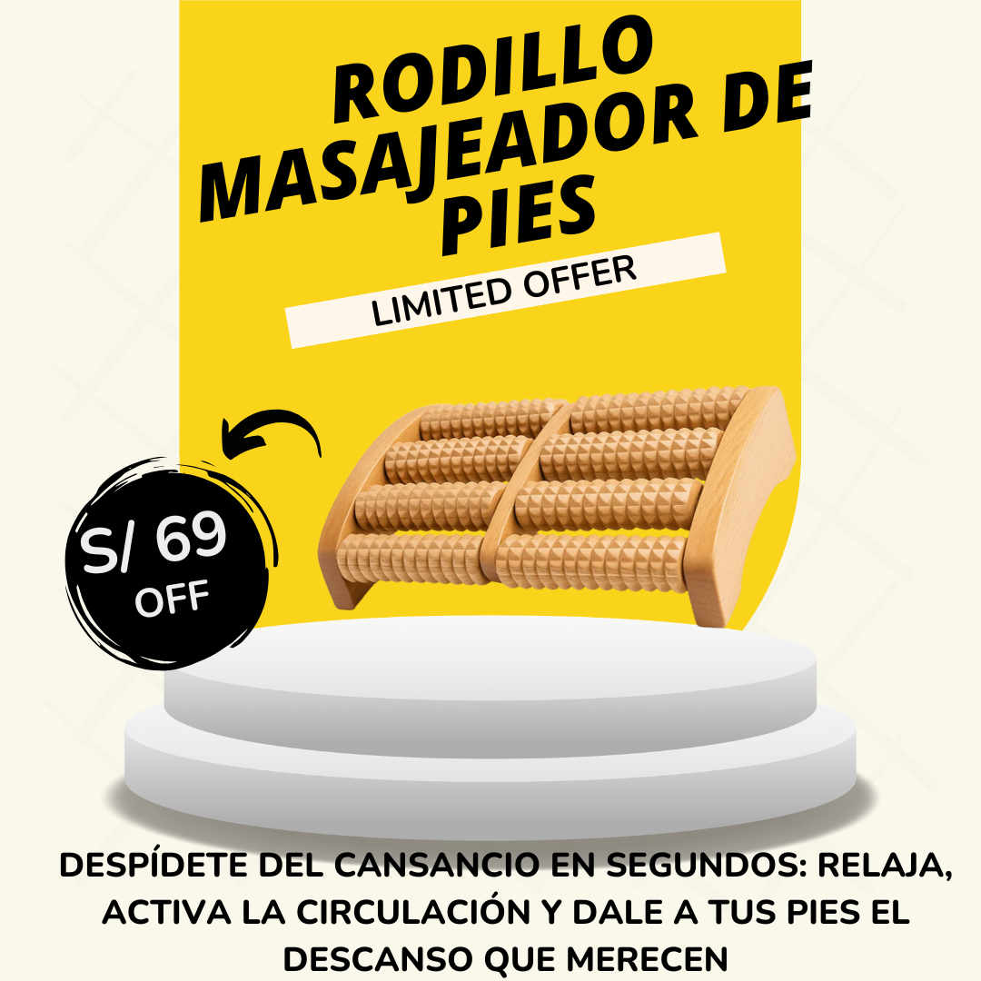 RODILLO MASAJEADOR DE PIES